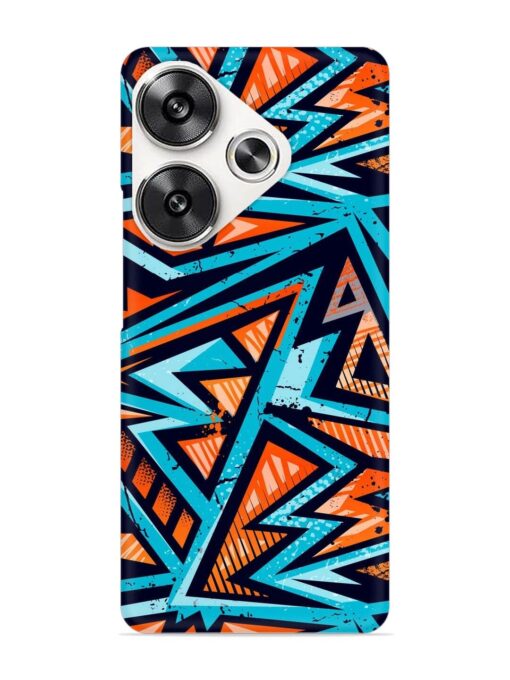 Abstract Seamless Grunge Snap Case for Poco F6 (5G) Zapvi