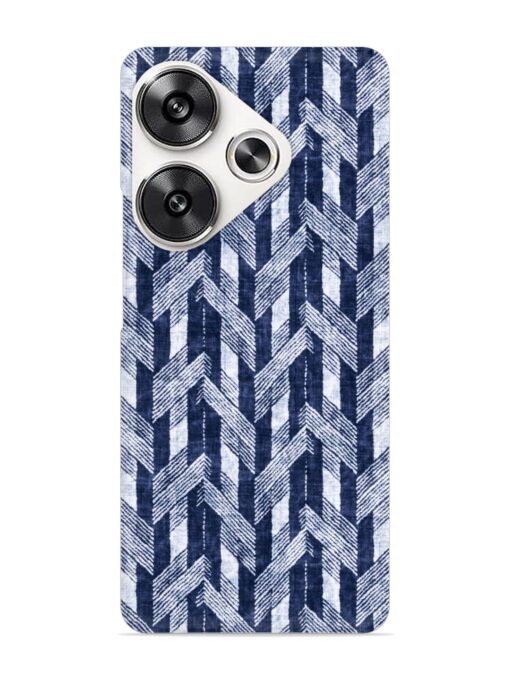 Abstract Herringbone Motif Snap Case for Poco F6 (5G) Zapvi