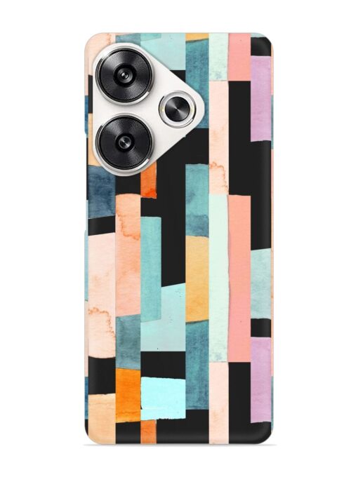 Geometric Seamless Pattern Snap Case for Poco F6 (5G)