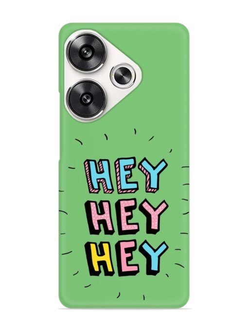 Hey Vector Cartoon Snap Case for Poco F6 (5G)