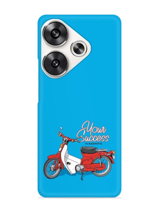 Motorcycles Image Vector Snap Case for Poco F6 (5G)