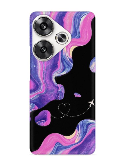 Glitter Art Snap Case for Poco F6 (5G) Zapvi