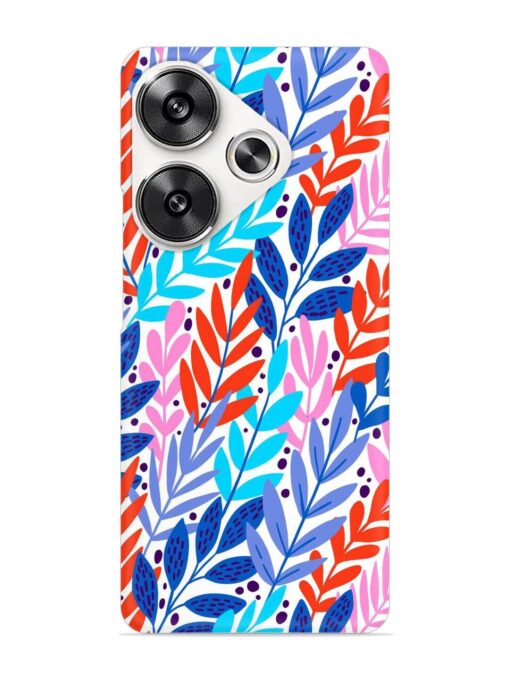 Bright Floral Tropical Snap Case for Poco F6 (5G) Zapvi