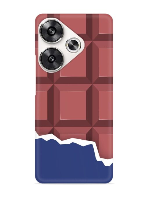 Chocolate Vector Art Snap Case for Poco F6 (5G)