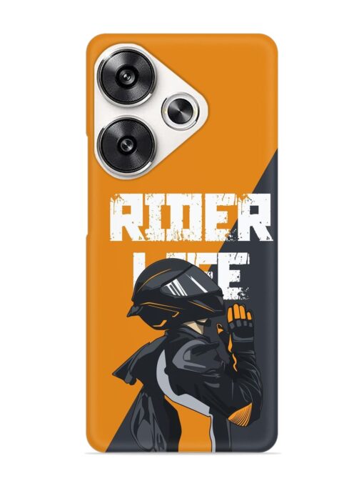 Rider Life Snap Case for Poco F6 (5G) Zapvi