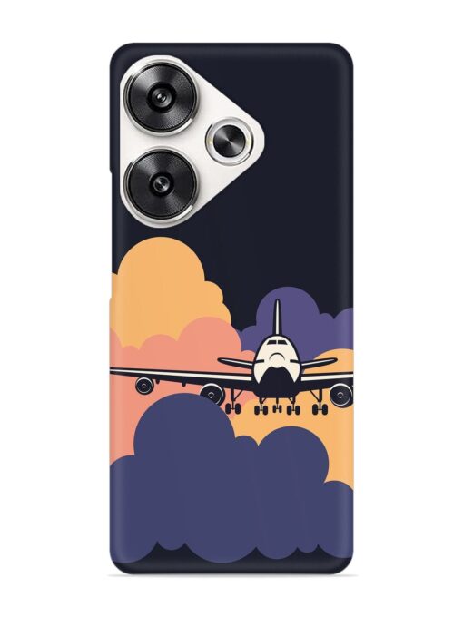 Aeroplane vector Snap Case for Poco F6 (5G)