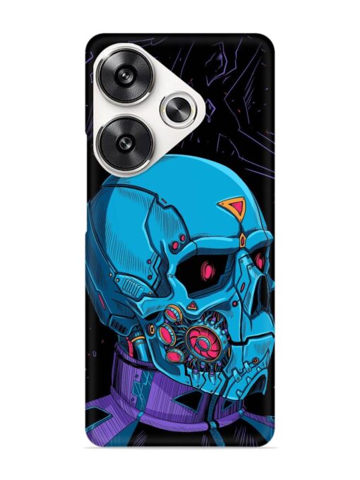 Skull Robo Vector Snap Case for Poco F6 (5G) Zapvi