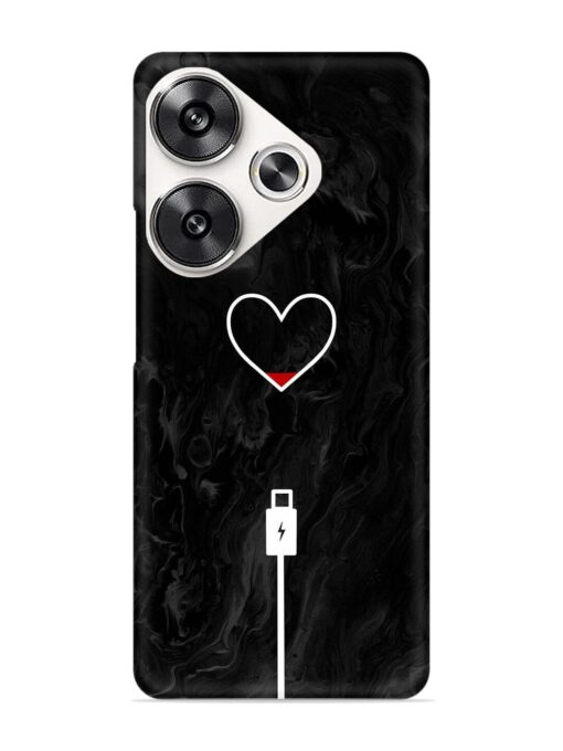 Heart Charging Vector Snap Case for Poco F6 (5G)