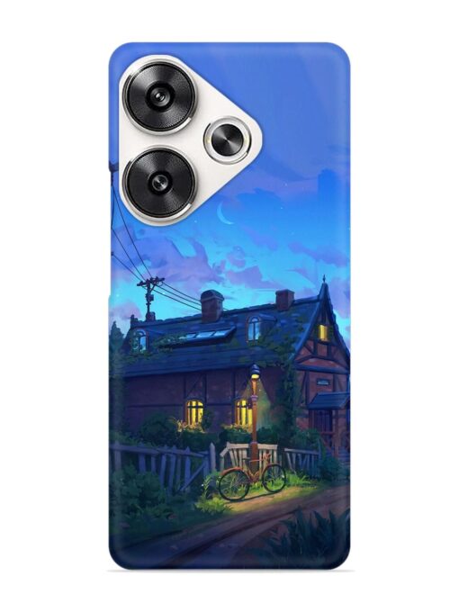 Beautiful Village House Snap Case for Poco F6 (5G)