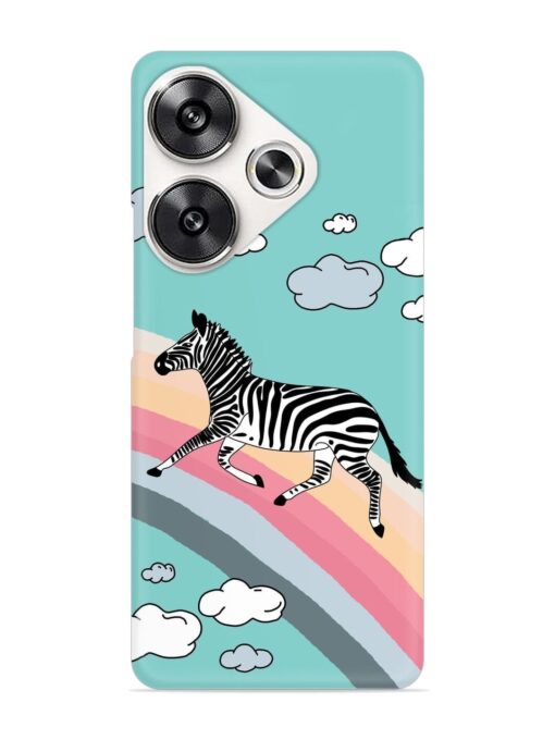 Running Zebra Snap Case for Poco F6 (5G) Zapvi