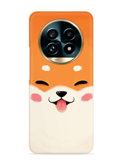 Cute Dog Face Vector Snap Case for Realme 13 Pro (5G)