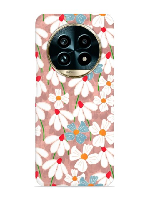 Abstract Petal Flowers Snap Case for Realme 13 Pro (5G)