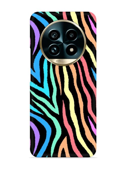 Colorful Abstract Zebra Snap Case for Realme 13 Pro (5G)