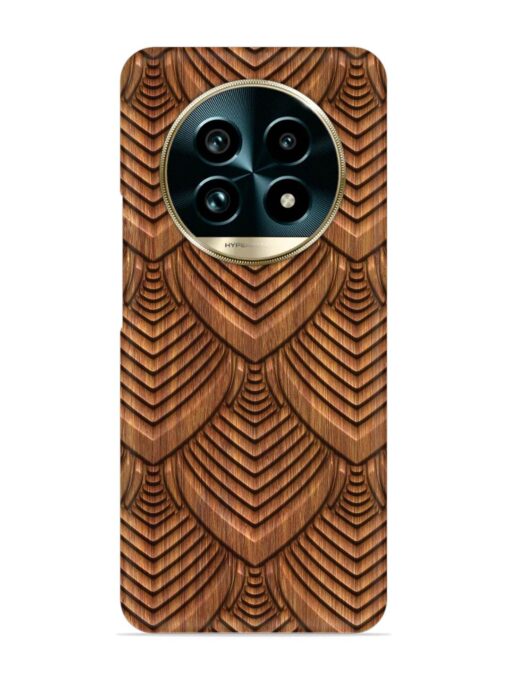 Carved Pattern On Snap Case for Realme 13 Pro (5G)