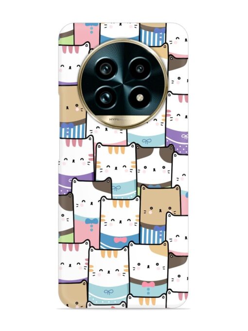 Cute Adorable Cat Snap Case for Realme 13 Pro (5G)