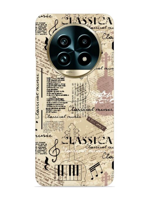 Classical Music Lpattern Snap Case for Realme 13 Pro (5G)