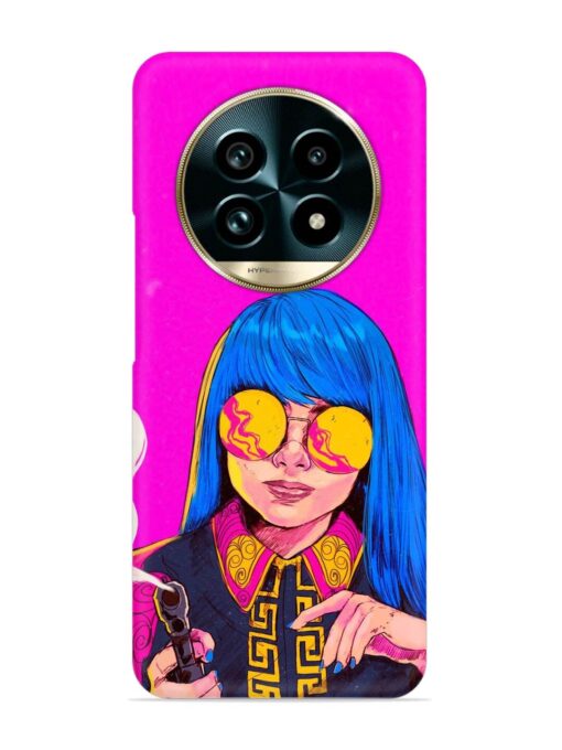 Aesthetic Anime Girl Snap Case for Realme 13 Pro (5G)