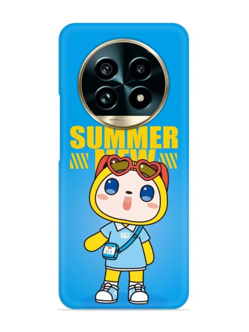 Summer Mew Cartoon Snap Case for Realme 13 Pro (5G)