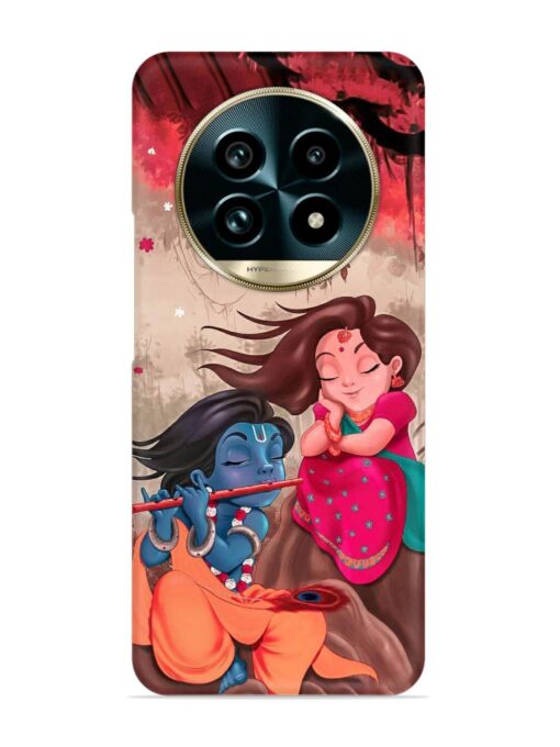 Radhe Krishna Water Art Snap Case for Realme 13 Pro Plus (5G) Zapvi