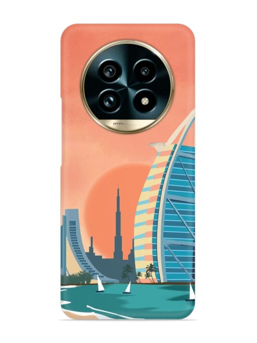 Dubai Architectural Scenery Snap Case for Realme 13 Pro Plus (5G) Zapvi