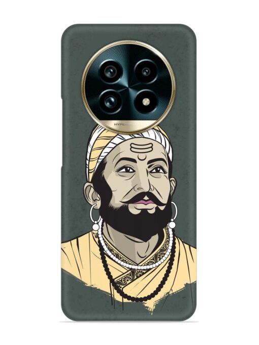 Shivaji Maharaj Vector Art Snap Case for Realme 13 Pro Plus (5G) Zapvi