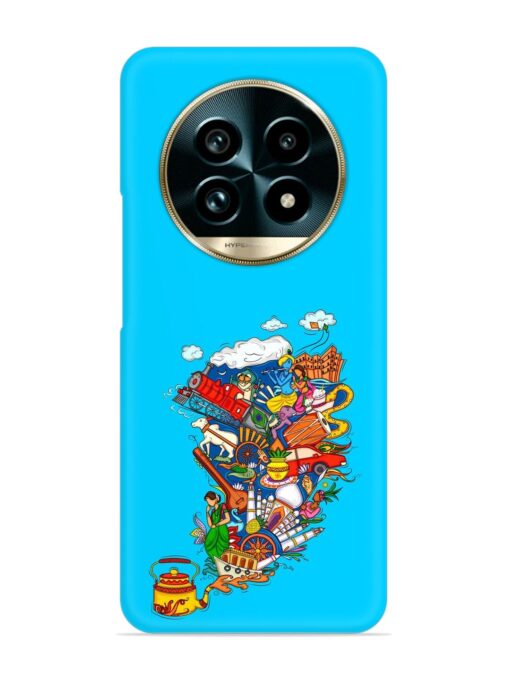 Vector Design Indian Snap Case for Realme 13 Pro Plus (5G) Zapvi