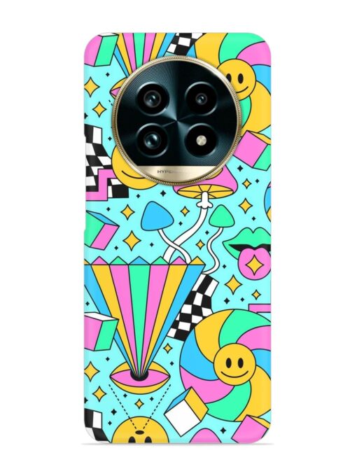 Trippy Rainbow 60S Snap Case for Realme 13 Pro Plus (5G) Zapvi