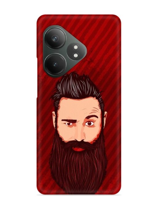 Beardo Man Snap Case for Realme Gt 6T (5G) Zapvi