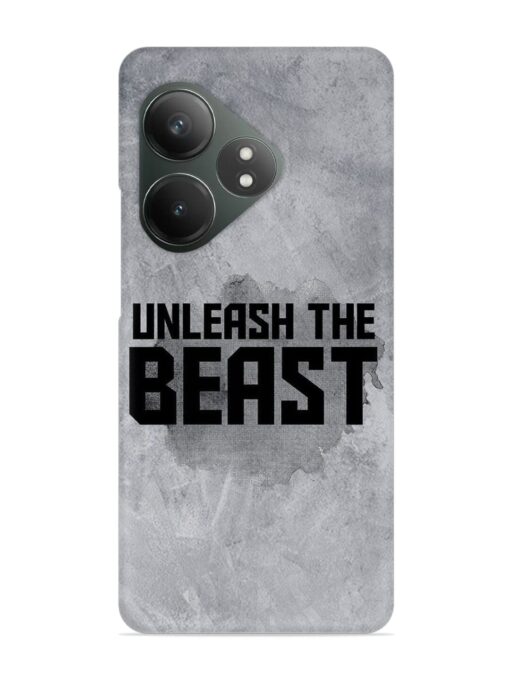 Unleash The Beast Snap Case for Realme Gt 6T (5G) Zapvi