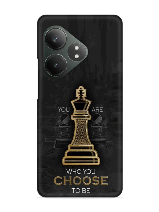 You Are Who Choose To Be Snap Case for Realme Gt 6T (5G) Zapvi