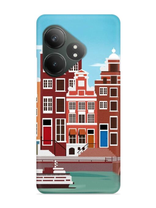 Scenery Architecture Amsterdam Landscape Snap Case for Realme Gt 6T (5G) Zapvi