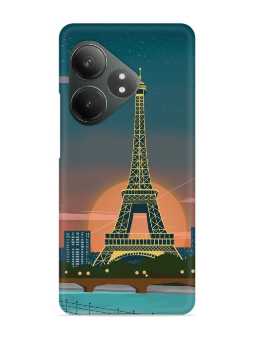 Scenery Architecture France Paris Snap Case for Realme Gt 6T (5G) Zapvi