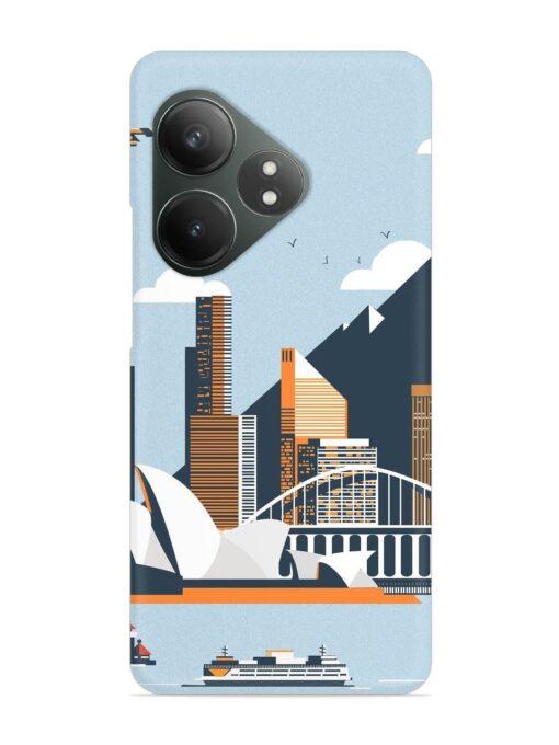 Sydney Opera Landscape Snap Case for Realme Gt 6T (5G) Zapvi