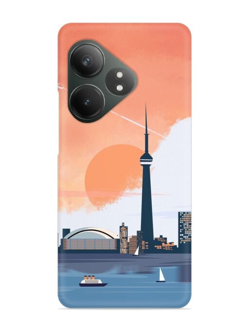 Toronto Canada Snap Case for Realme Gt 6T (5G)