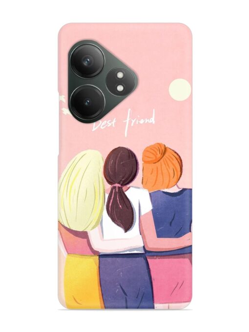 Friendship Day Snap Case for Realme Gt 6T (5G) Zapvi