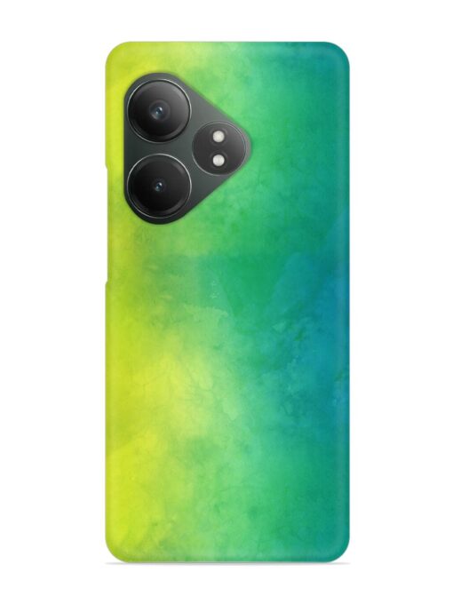 Yellow Green Gradient Snap Case for Realme Gt 6T (5G) Zapvi