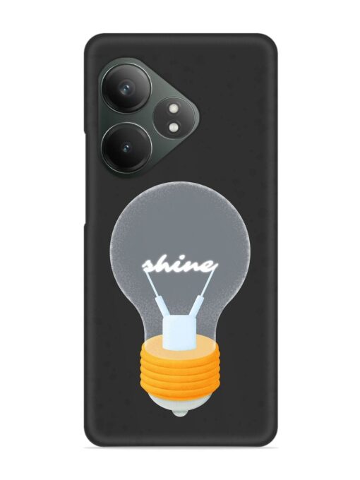 Bulb Background Snap Case for Realme Gt 6T (5G)