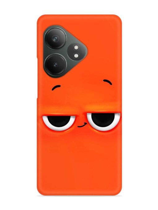 Smiley Face Snap Case for Realme Gt 6T (5G) Zapvi