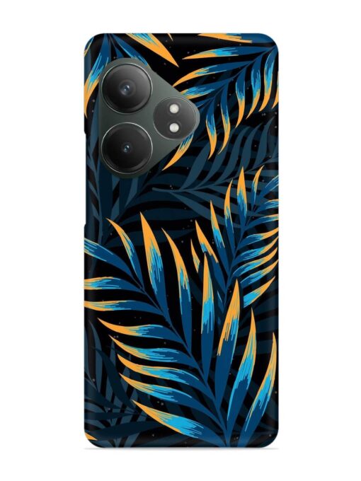 Abstract Leaf Art Snap Case for Realme Gt 6T (5G) Zapvi