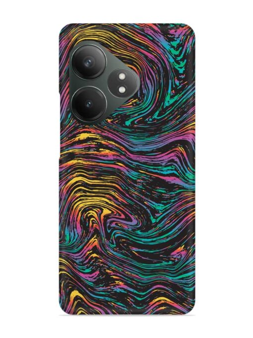 Abstract Liquid Colors Snap Case for Realme Gt 6T (5G) Zapvi