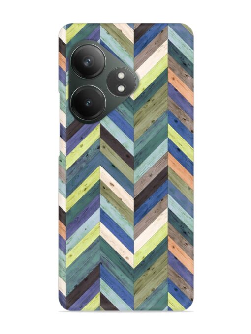 Chevron Random Color Snap Case for Realme Gt 6T (5G) Zapvi