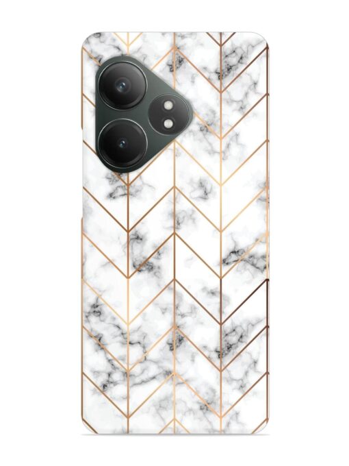 Vector Marble Texture Snap Case for Realme Gt 6T (5G) Zapvi