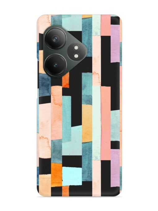 Geometric Seamless Pattern Snap Case for Realme Gt 6T (5G) Zapvi