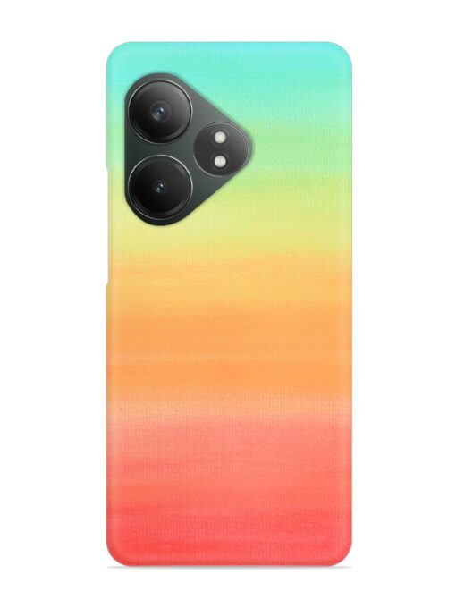 Background Sky Watercolor Snap Case for Realme Gt 6T (5G) Zapvi