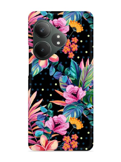 Seamless Floral Pattern Snap Case for Realme Gt 6T (5G) Zapvi