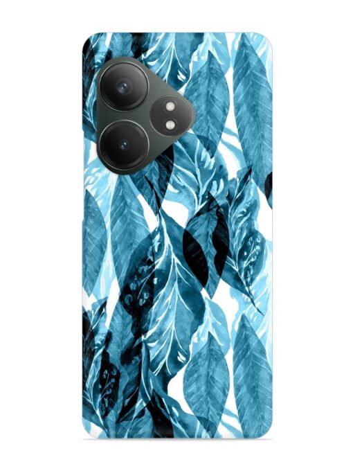 Leaves Pattern Jungle Snap Case for Realme Gt 6T (5G) Zapvi