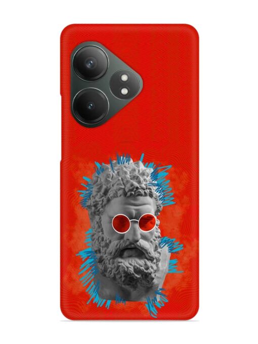 Contemporary Art Concept Snap Case for Realme Gt 6T (5G) Zapvi