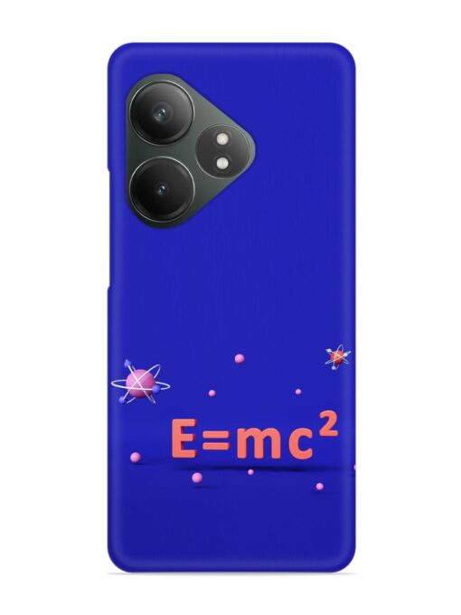 Formula Relativity Equation Snap Case for Realme Gt 6T (5G) Zapvi