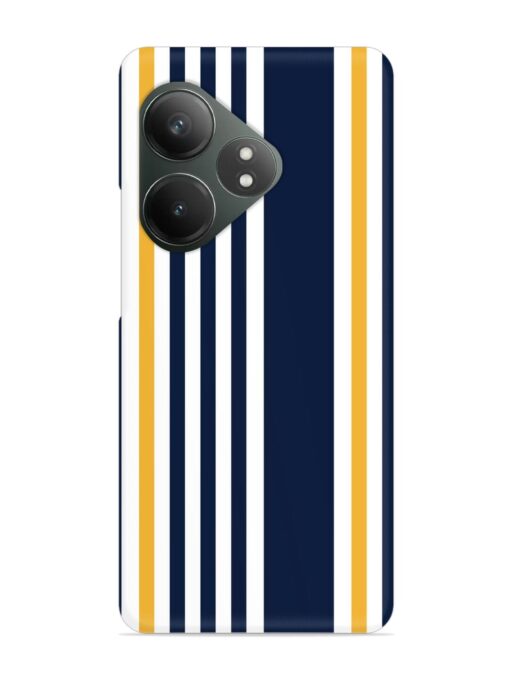 Seamless Stripe Pattern Snap Case for Realme Gt 6T (5G) Zapvi