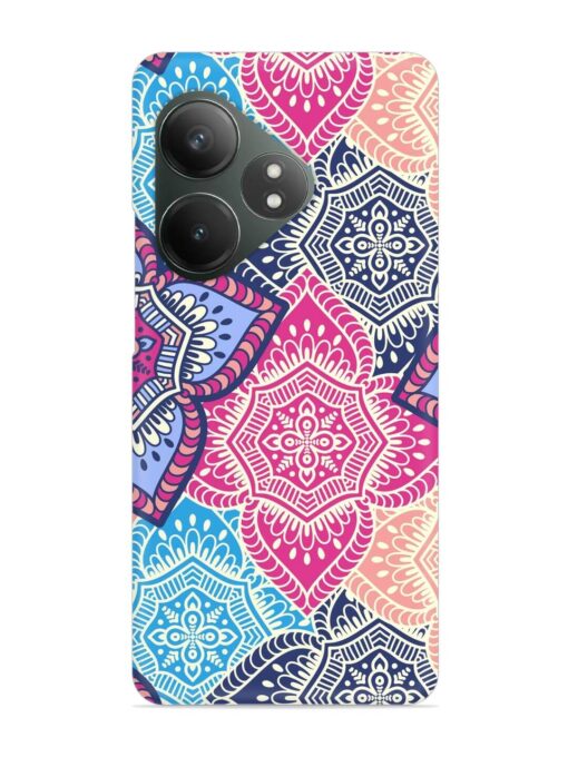 Ethnic Floral Seamless Snap Case for Realme Gt 6T (5G) Zapvi